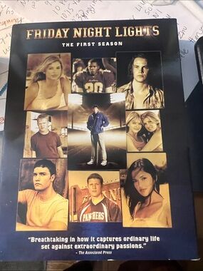 Friday Night Lights: The First Season DVD - Black Cover